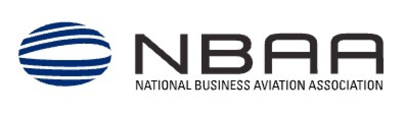 NBAA Business Aviation Convention and Exhibition logo. NBAA Business Aviation Convention and Exhibition logo.