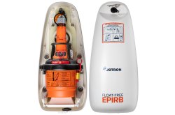 Tron 40AIS EPIRB with float-free bracket.