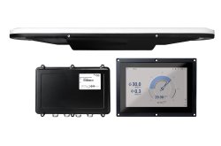SKIPPER SATLOG SL1300 is a three axis speed log system SKIPPER SATLOG SL1300 is a three axis speed log system