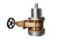 SKIPPER SB-200-ECHO sea valve for secure installation of sensors in single-bottom tanks.