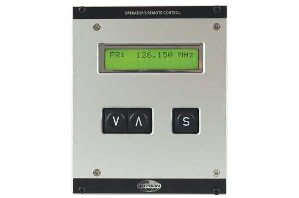 ORC front panel with display.