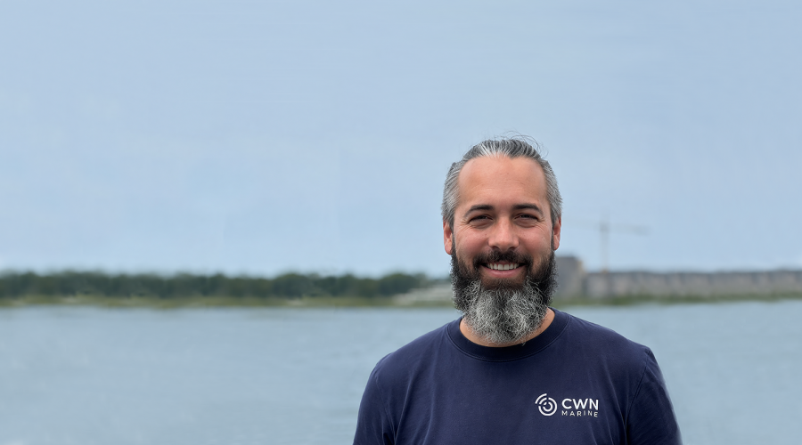 Portrait of Willem Auret from CWN Marine.